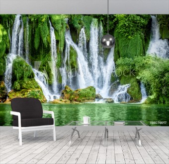 Afbeeldingen van Kravica waterfall 